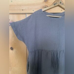 Linenfox dress xs brown/cacao